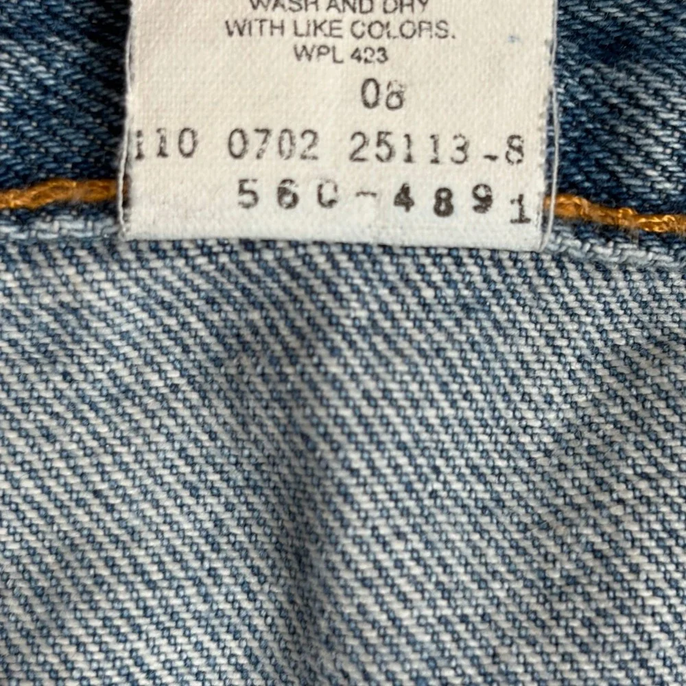 Levi's 560 Loose‎ Fit Jeans Mens W36 L34 Light Wash Denim Casual Streetwear